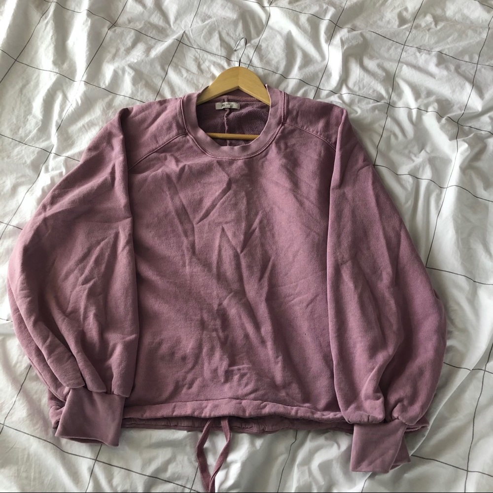 Madewell Drawstring Sweatshirt